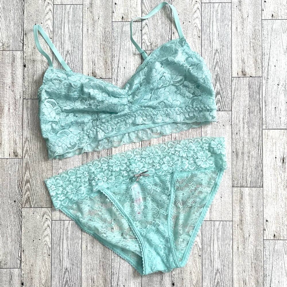 Xhilaration lace bralette and bikini